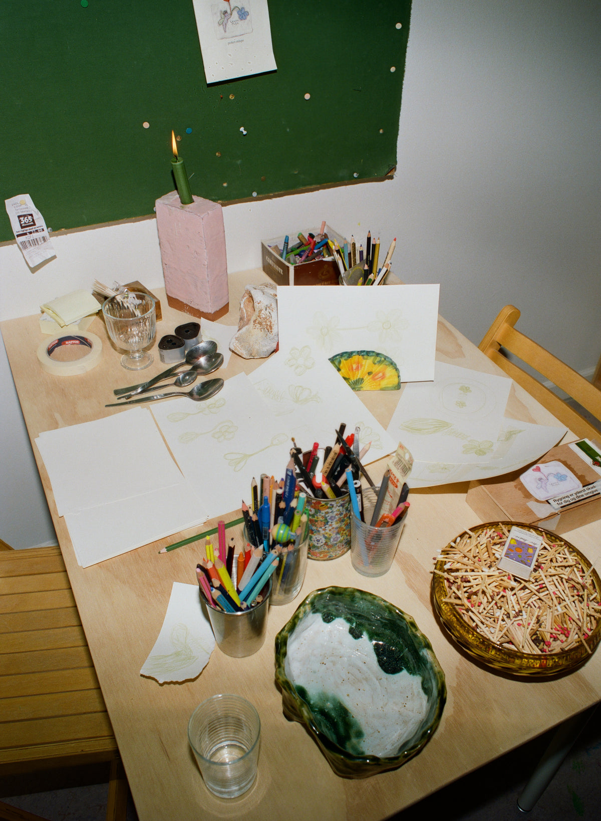 <p>the creation of our jewelry always starts with a drawing. </p>