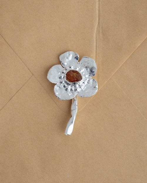tiny flower brooch