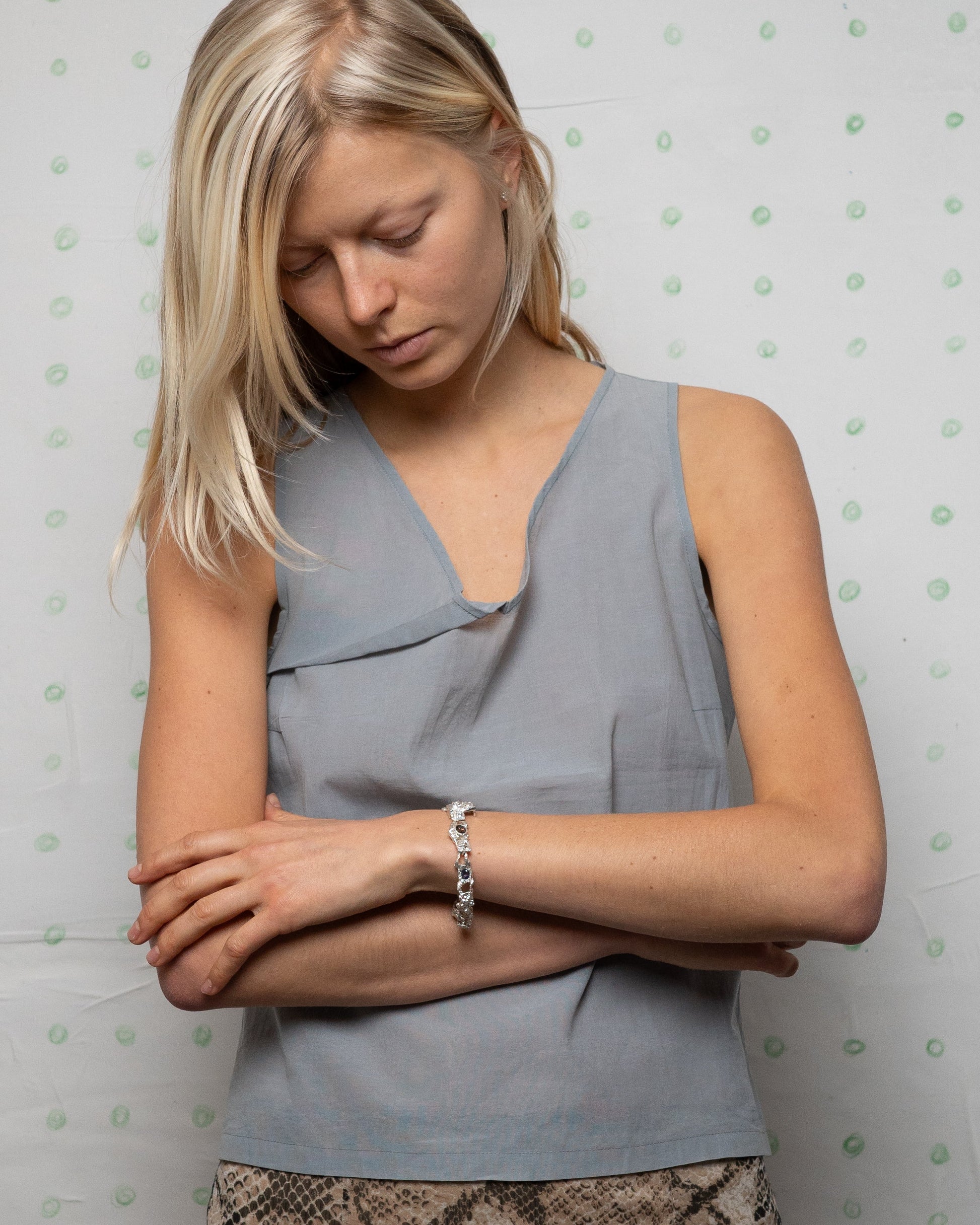 alice with gemstones