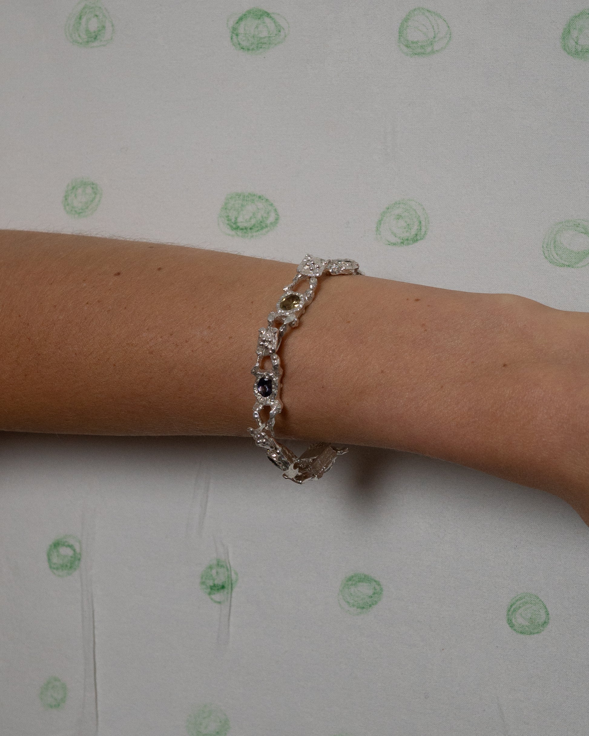 alice with gemstones