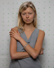 book of flowers with a blue sapphire