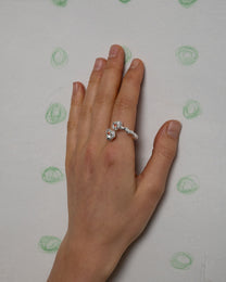 kasper with orange sapphires