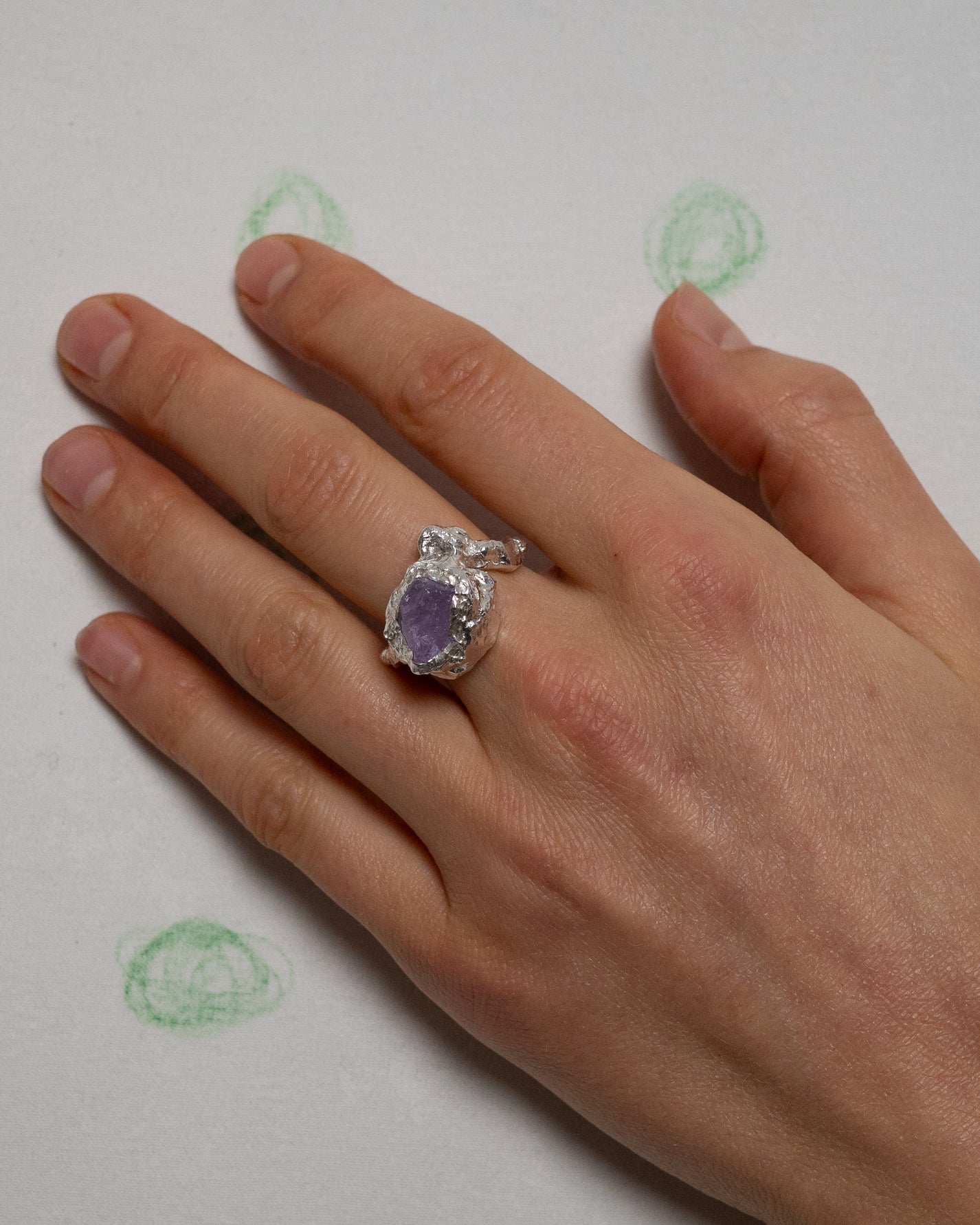 sophie with amethyst