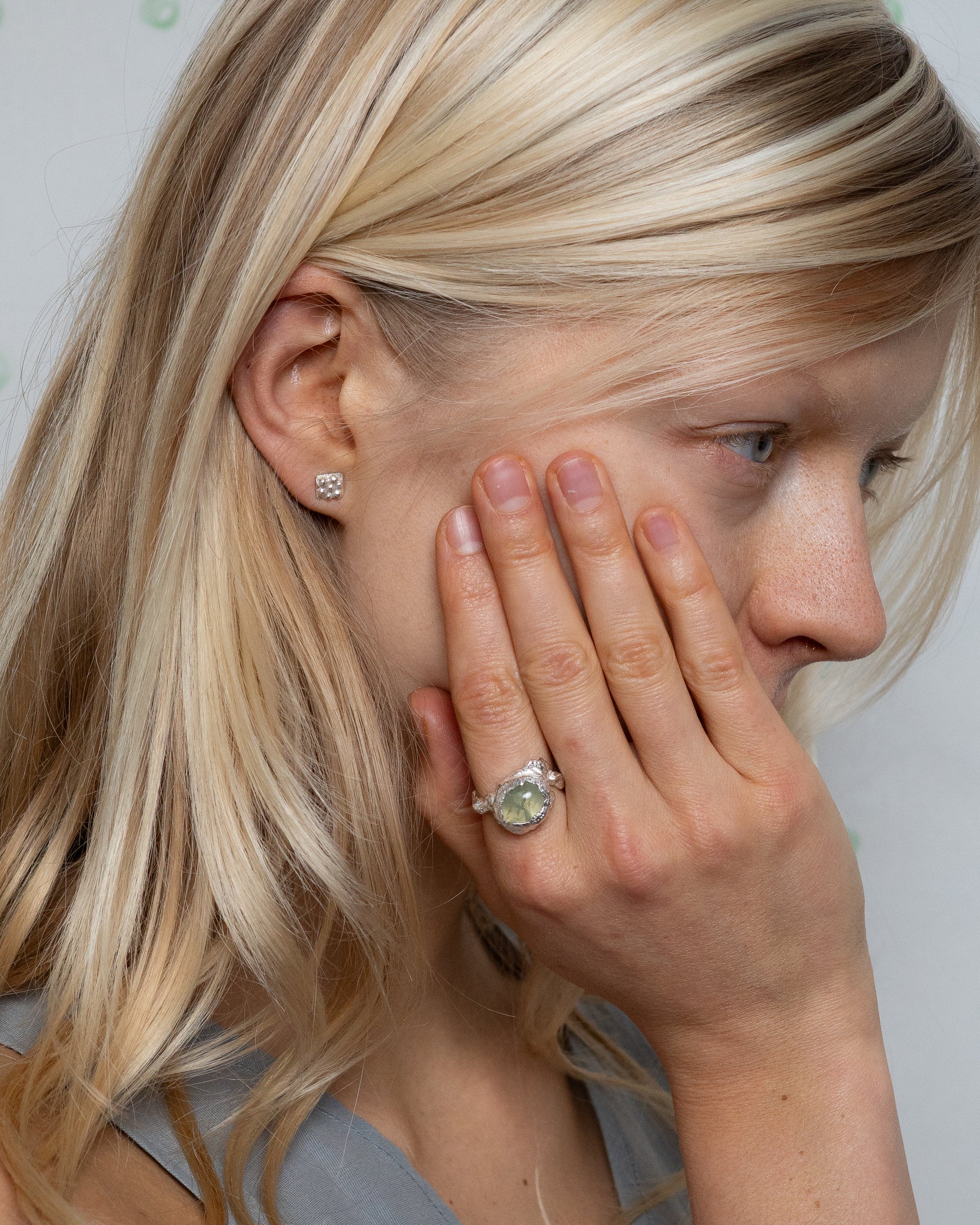 sophie with prehnite