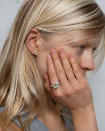 sophie with prehnite